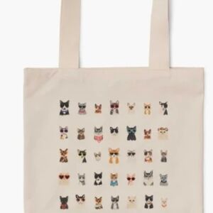 Rifle Paper Co. Cat Faces Tote - Cream